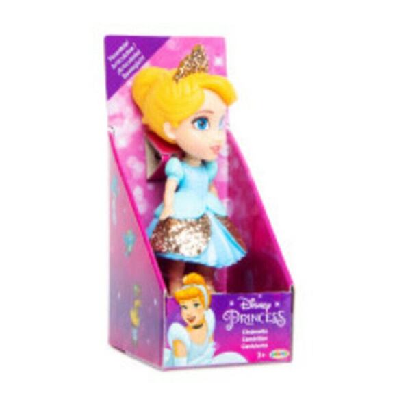 🔥JAKKS Disney Princess MINI CINDERELLA Collectible POSABLE Doll BNWT🔥 - Picture 3 of 3